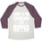 Virgin Teez  Baseball Tee Unisex Tri-Blend Baseball Tee / small / Oatmeal / Maroon COME AT ME SCRUBLORD I'M RIPPED UNISEX TRI-BLEND BASEBALL TEE