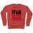 Virgin Teez  Pullover Crewneck Sweatshirt / x-small / Heathered Red COME TO THE FIT SIDE CREWNECK SWEATSHIRT