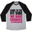 Virgin Teez  Baseball Tee Unisex Tri-Blend Baseball Tee / small / Athletic Gray / Black COME TO THE FIT SIDE UNISEX TRI-BLEND BASEBALL TEE