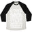Virgin Teez  Baseball Tee Unisex Tri-Blend Baseball Tee / small / Oatmeal / Black COMPETE WITH YOURSELF UNISEX TRI-BLEND BASEBALL TEE