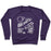 Virgin Teez  Pullover Crewneck Sweatshirt / x-small / Purple COMPETITIVE SNOWBALL FIGHTING CREWNECK SWEATSHIRT