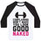 Virgin Teez  Baseball Tee Unisex Classic Baseball Tee / x-small / White/Black COMPLAINING WON'T MAKE YOU LOOK GOOD NAKED UNISEX CLASSIC BASEBALL TEE