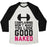 Virgin Teez  Baseball Tee Unisex Tri-Blend Baseball Tee / small / Oatmeal / Black COMPLAINING WON'T MAKE YOU LOOK GOOD NAKED UNISEX TRI-BLEND BASEBALL TEE