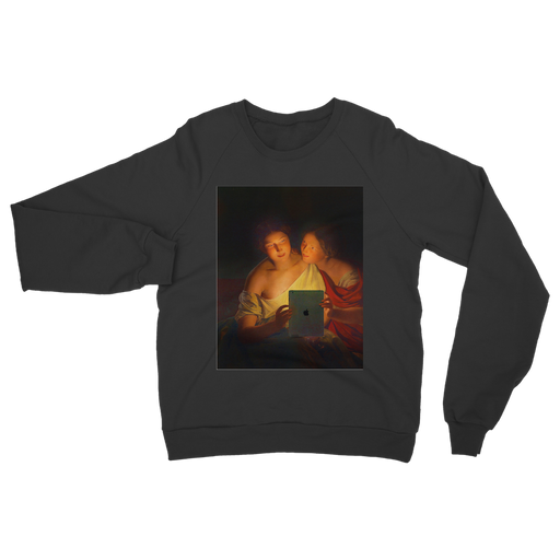 VIRGIN TEEZ Sweat shirt Black / S Connected Classic Adult Sweatshirt