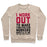 Virgin Teez  Pullover Crewneck Sweatshirt / x-small / Heathered Oatmeal CONSTRUCTION WORKERS CREWNECK SWEATSHIRT