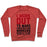 Virgin Teez  Pullover Crewneck Sweatshirt / x-small / Heathered Red CONSTRUCTION WORKERS CREWNECK SWEATSHIRT