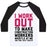 Virgin Teez  Baseball Tee Unisex Classic Baseball Tee / x-small / White/Black CONSTRUCTION WORKERS UNISEX CLASSIC BASEBALL TEE