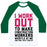 Virgin Teez  Baseball Tee Unisex Classic Baseball Tee / x-small / White/Dark Green CONSTRUCTION WORKERS UNISEX CLASSIC BASEBALL TEE
