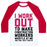 Virgin Teez  Baseball Tee Unisex Classic Baseball Tee / x-small / White/Red CONSTRUCTION WORKERS UNISEX CLASSIC BASEBALL TEE