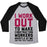 Virgin Teez  Baseball Tee Unisex Tri-Blend Baseball Tee / small / Athletic Gray / Black CONSTRUCTION WORKERS UNISEX TRI-BLEND BASEBALL TEE