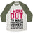 Virgin Teez  Baseball Tee Unisex Tri-Blend Baseball Tee / small / Oatmeal / Moss CONSTRUCTION WORKERS UNISEX TRI-BLEND BASEBALL TEE