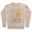 Virgin Teez  Pullover Crewneck Sweatshirt / x-small / Heathered Oatmeal CONTOURING IS MY CARDIO CREWNECK SWEATSHIRT