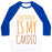 Virgin Teez  Baseball Tee Unisex Classic Baseball Tee / x-small / White/Blue CONTOURING IS MY CARDIO UNISEX CLASSIC BASEBALL TEE