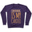 Virgin Teez  Pullover Crewneck Sweatshirt / x-small / Purple CONTOURING IS MY CARDIO WHITE PRINT CREWNECK SWEATSHIRT