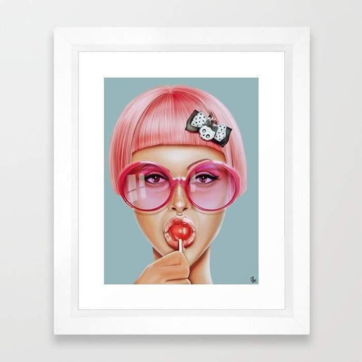 Deny Designs Framed Art Prints 8" x 11" / Black Cool Redux Frame