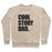 Virgin Teez  Pullover Crewneck Sweatshirt / x-small / Heathered Oatmeal COOL STORY BRO. CREWNECK SWEATSHIRT