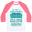 Virgin Teez  Baseball Tee Unisex Classic Baseball Tee / x-small / White/Neon Pink COUCH PROTECTOR UNISEX CLASSIC BASEBALL TEE