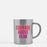 Courage Above Fear Gold & Silver Mug