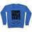 Virgin Teez  Pullover Crewneck Sweatshirt / x-small / Heathered Blue CRAWL WALK SKATE CREWNECK SWEATSHIRT