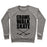 Virgin Teez  Pullover Crewneck Sweatshirt / x-small / Heathered Gray CRAWL WALK SKATE CREWNECK SWEATSHIRT