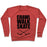 Virgin Teez  Pullover Crewneck Sweatshirt / x-small / Heathered Red CRAWL WALK SKATE CREWNECK SWEATSHIRT
