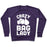 Virgin Teez  Pullover Crewneck Sweatshirt / x-small / Purple CRAZY BAG LADY CREWNECK SWEATSHIRT
