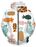 Virgin Teez Sublimation Hoodie Crazy Pineapples UNISEX ZIP HOODIE