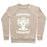 Virgin Teez  Pullover Crewneck Sweatshirt / x-small / Heathered Oatmeal CRERSFERT CREWNECK SWEATSHIRT