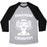 Virgin Teez  Baseball Tee Unisex Tri-Blend Baseball Tee / small / Athletic Gray / Black CRERSFERT UNISEX TRI-BLEND BASEBALL TEE
