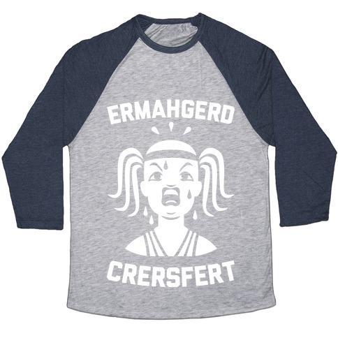 Virgin Teez  Baseball Tee Unisex Tri-Blend Baseball Tee / small / Athletic Gray / Navy CRERSFERT UNISEX TRI-BLEND BASEBALL TEE