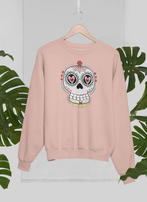 Nurse Sugar Skull Sweat Shirt