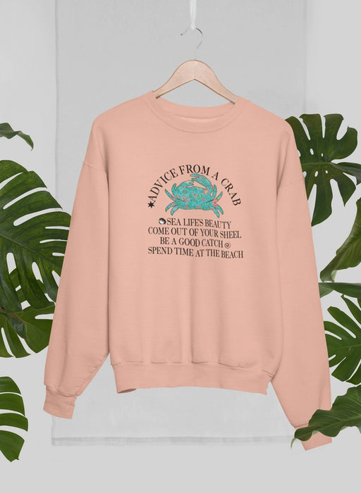 Advice From A Crab Sweat Shirt