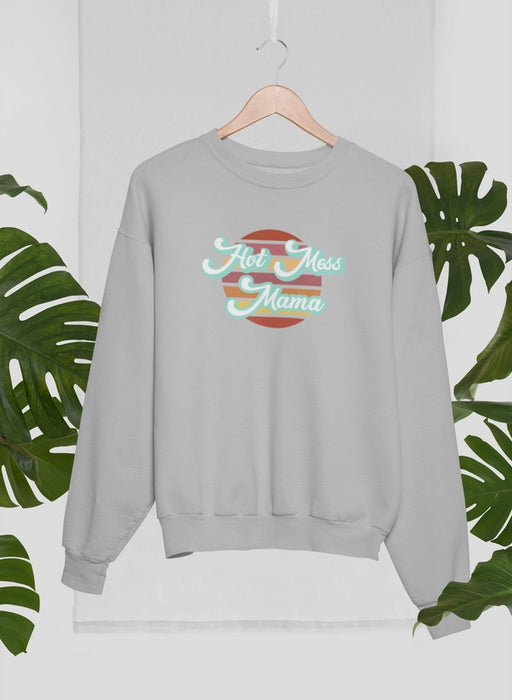 Retro Hot Mess Mama Sweat Shirt
