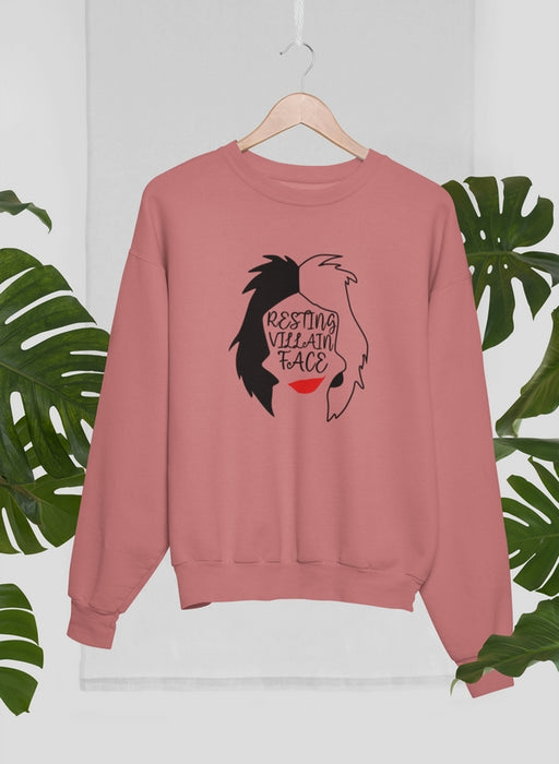 Resting Villain Face Sweat Shirt