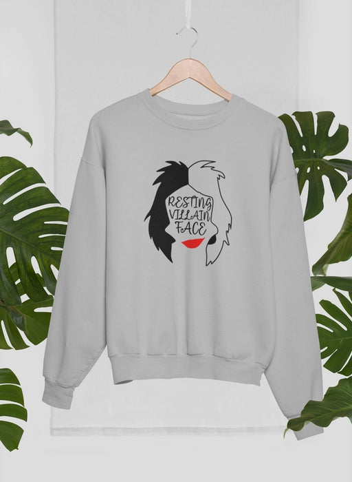 Resting Villain Face Sweat Shirt
