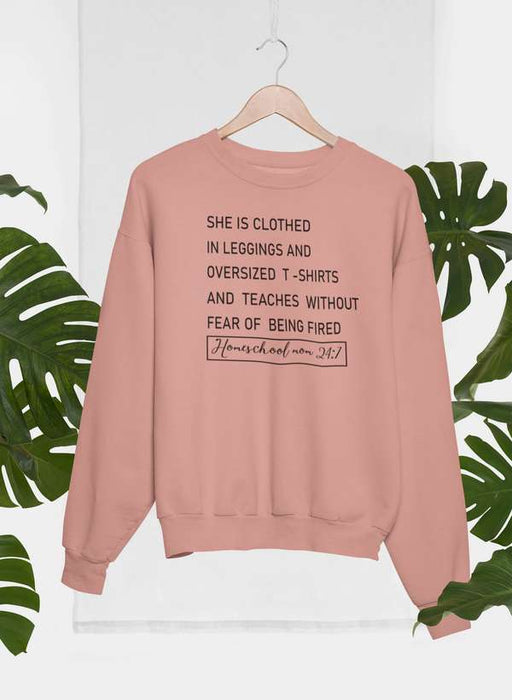 Homeschool Mom 24/7 Sweat Shirt