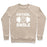 Virgin Teez  Pullover Crewneck Sweatshirt / x-small / Heathered Oatmeal CRITICAL SWOLE CREWNECK SWEATSHIRT