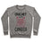 Virgin Teez  Pullover Crewneck Sweatshirt / x-small / Heathered Gray CROCHET IS MY CARDIO CREWNECK SWEATSHIRT