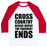 CROSS COUNTRY BEGINS WHERE THE PAVEMENT ENDS UNISEX CLASSIC BASEBALL TEE