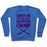 Virgin Teez  Pullover Crewneck Sweatshirt / x-small / Heathered Blue CROSS ME AND SEE WHAT HAPPENS (CHUMP) CREWNECK SWEATSHIRT