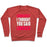 Virgin Teez  Pullover Crewneck Sweatshirt / x-small / Heathered Red CRUNCHES? I THOUGHT YOU SAID LUNCHES CREWNECK SWEATSHIRT