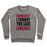 Virgin Teez  Pullover Crewneck Sweatshirt / x-small / Heathered Gray CRUNCHES? I THOUGHT YOU SAID LUNCHES CREWNECK SWEATSHIRT