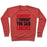 Virgin Teez  Pullover Crewneck Sweatshirt / x-small / Heathered Red CRUNCHES? I THOUGHT YOU SAID LUNCHES CREWNECK SWEATSHIRT
