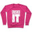 Virgin Teez  Pullover Crewneck Sweatshirt / x-small / Deep Pink CRUSHED IT CREWNECK SWEATSHIRT