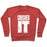 Virgin Teez  Pullover Crewneck Sweatshirt / x-small / Heathered Red CRUSHED IT CREWNECK SWEATSHIRT