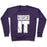 Virgin Teez  Pullover Crewneck Sweatshirt / x-small / Purple CRUSHED IT CREWNECK SWEATSHIRT