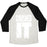 Virgin Teez  Baseball Tee Unisex Tri-Blend Baseball Tee / small / Oatmeal / Black CRUSHED IT UNISEX TRI-BLEND BASEBALL TEE