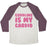 Virgin Teez  Baseball Tee Unisex Tri-Blend Baseball Tee / small / Oatmeal / Maroon CUDDLING IS MY CARDIO UNISEX TRI-BLEND BASEBALL TEE