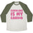 Virgin Teez  Baseball Tee Unisex Tri-Blend Baseball Tee / small / Oatmeal / Moss CUDDLING IS MY CARDIO UNISEX TRI-BLEND BASEBALL TEE