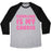 Virgin Teez  Baseball Tee Unisex Tri-Blend Baseball Tee / small / Athletic Gray / Black CUDDLING IS MY CARDIO UNISEX TRI-BLEND BASEBALL TEE